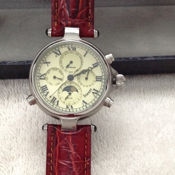 Men' s Silver Automatic Stauer Watch - Picture 5 of 12